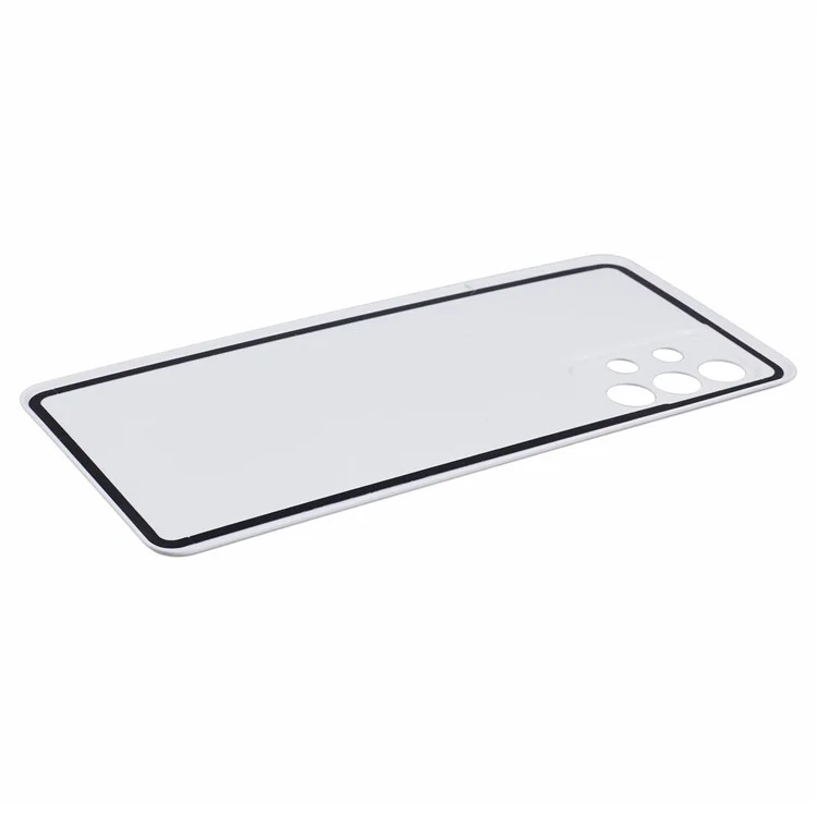 Pour Samsung Galaxy A52s 5G A528 / A52 5G A526 / A52 4G A525 Pièce de rechange du boîtier de la batterie arrière OEM - Blanc