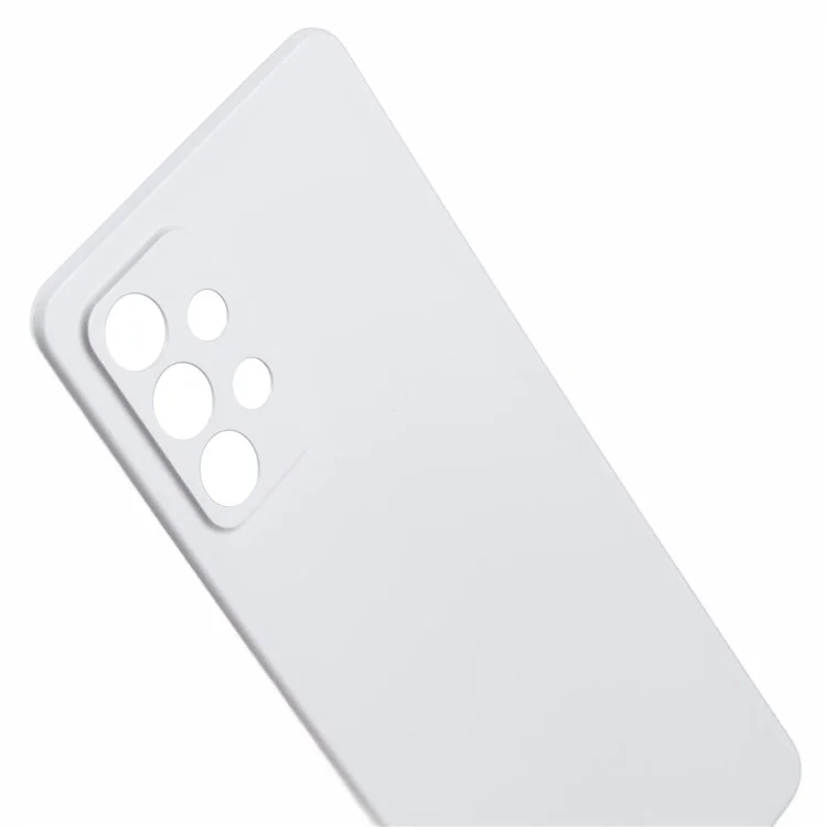 Pour Samsung Galaxy A52s 5G A528 / A52 5G A526 / A52 4G A525 Pièce de rechange du boîtier de la batterie arrière OEM - Blanc