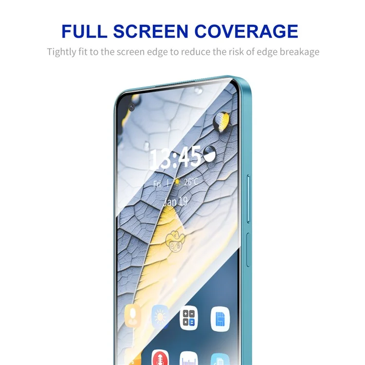 ENKAY HAT PRINCE For Realme 8 / 8 Pro / 9 Pro 5G Screen Protector High Aluminium-silicon Glass Film Easy Installation Case-Friendly