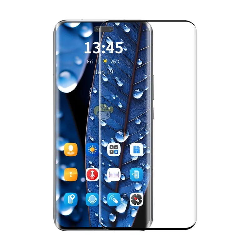 ENKAY HAT PRINCE na Xiaomi Civi 3 5G, pełny ekran ochronny, przezroczysta folia z hartowanego szkła, obsługa odblokowania czytnikiem linii papilarnych