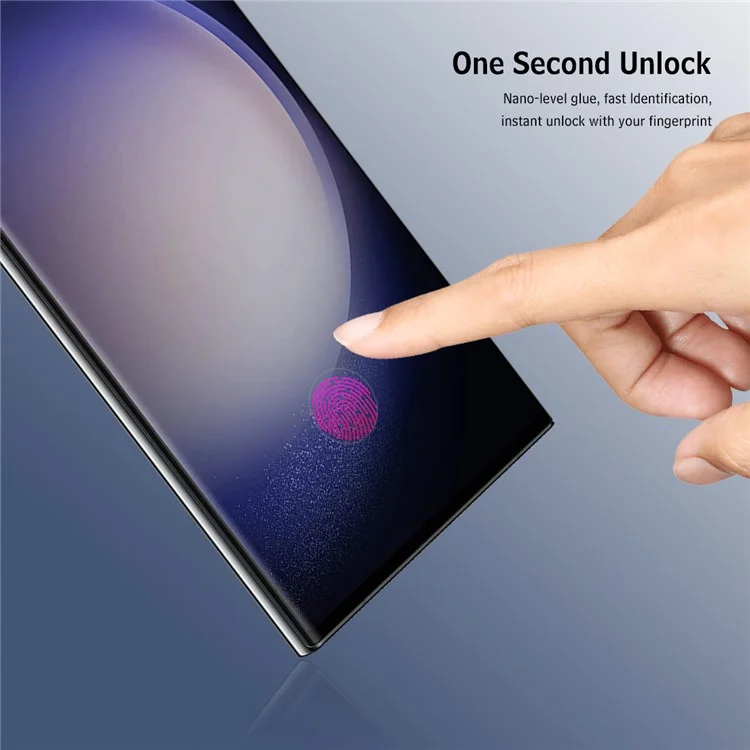 ENKAY HAT PRINCE для Samsung Galaxy S22 Ultra 5G Прозрачная закаленная стеклянная пленка, полностью покрывающая экран