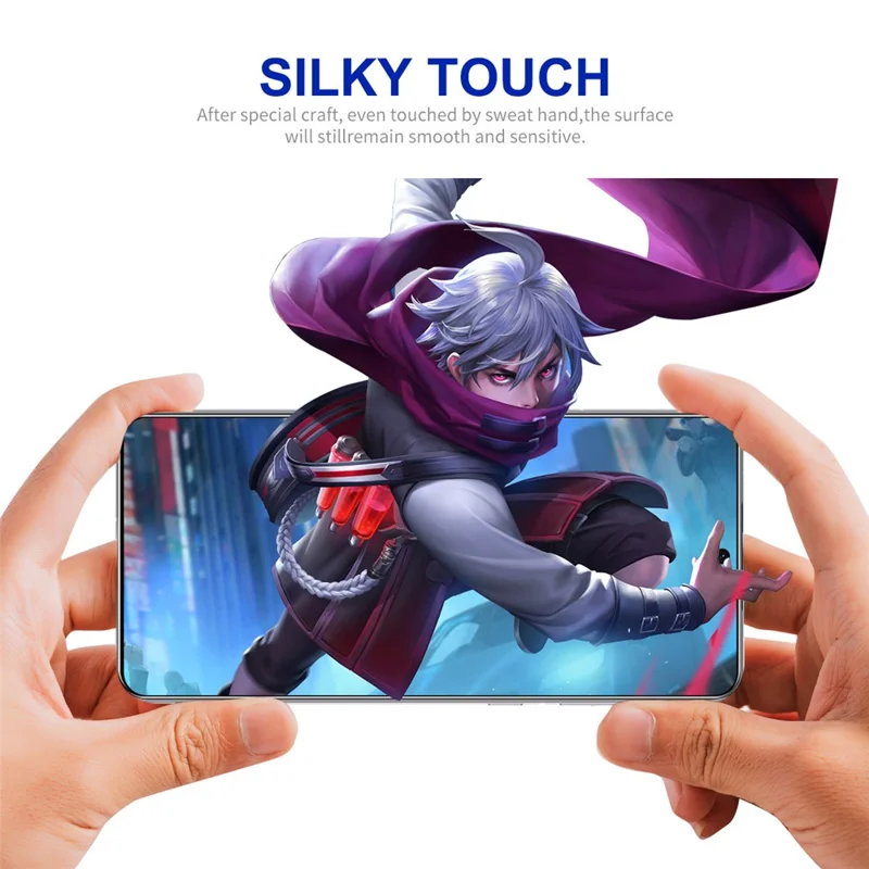 ENKAY HAT PRINCE For Oppo K11x 5G High Aluminium-silicon Glass Film Silk Printing Clear Screen Protector