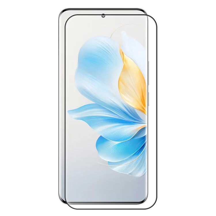 RURIHAI Para Honor 100 5G Película 3D Curva Protector de Pantalla 0.3mm (compatible con desbloqueo de huella digital) 