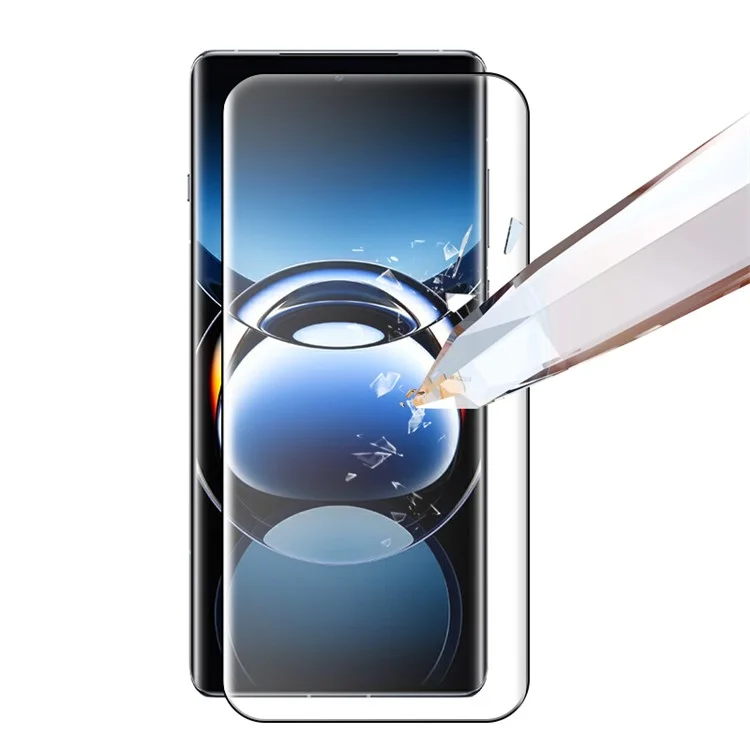 RURIHAI Per Oppo Find X7 Ultra Film 0,3 mm High Alluminio-Silicio Vetro Schermo Completo Protettore
