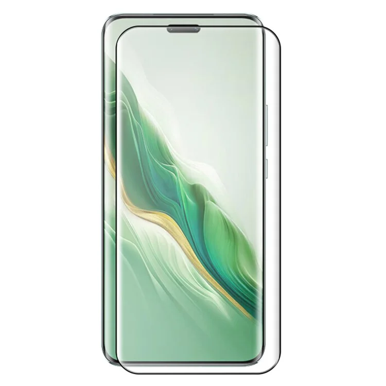 RURIHAI For Honor Magic6 Pro 5G Screen Film 3D Curved Full Glue Screen Protector (Support Fingerprint Unlock)