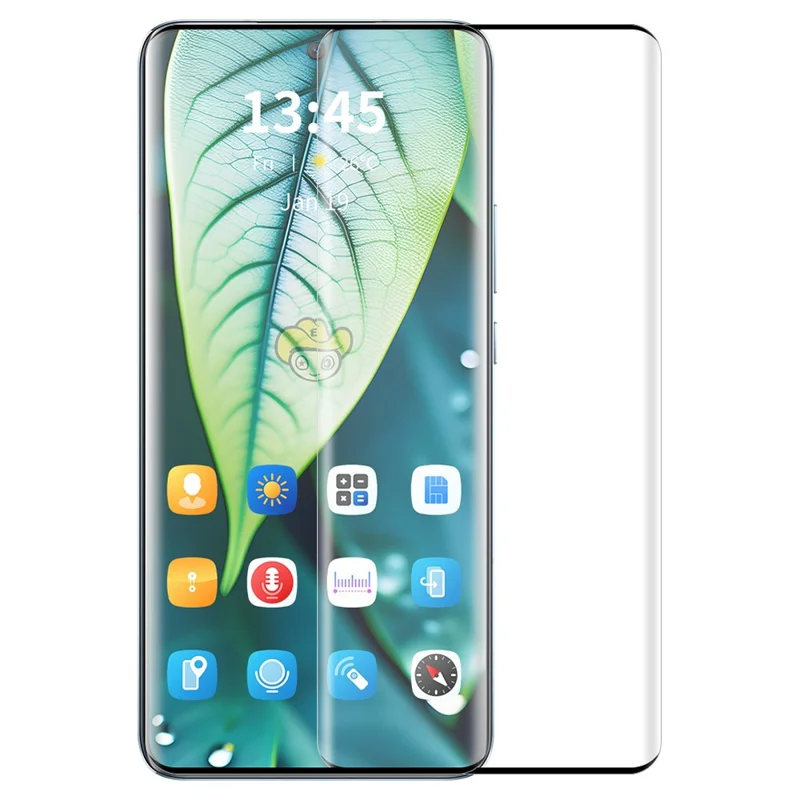 ENKAY HAT PRINCE For Huawei nova 10 4G Screen Protector Hot Bending High Aluminum-Silicon Glass Film Support Fingerprint Unlock