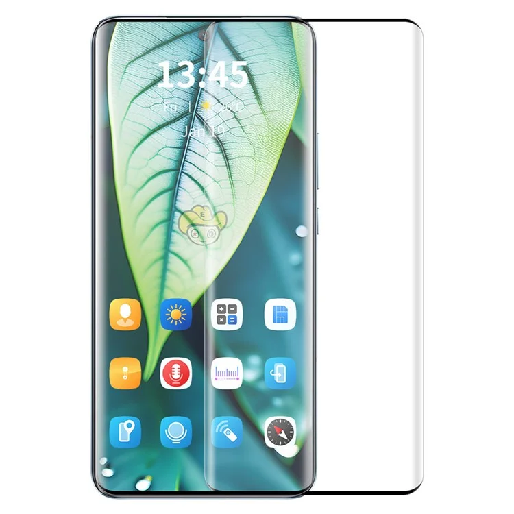 ENKAY HAT PRINCE Protector de pantalla 5G de Honor 80 Película de cristal de silicio de aluminio de alta calidad Fácil instalación 