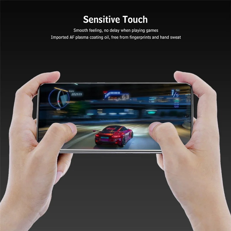 ENKAY HAT PRINCE For Xiaomi Civi 2 5G Screen Protector High Aluminum-Silicon Glass Film Support Fingerprint Unlock