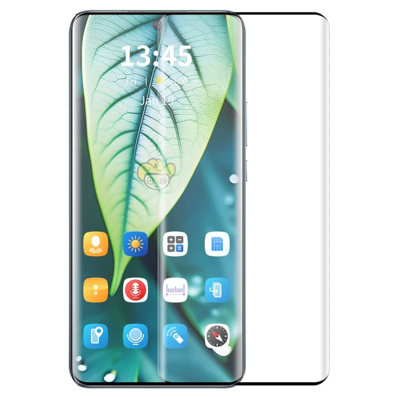 ENKAY HAT PRINCE Per vivo Y78+ 5G / V27 5G Protezione schermo in vetro temperato per schermo intero con strumento di installazione semplice