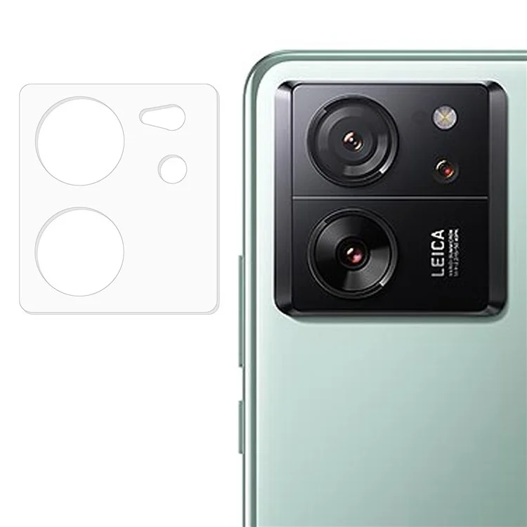 For Xiaomi 13T / 13T Pro  Rear Lens Protector Tempered Glass Arc Edge Camera Lens Film