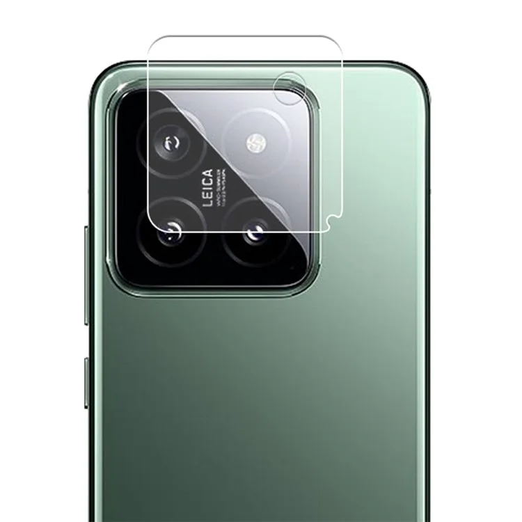 AMORUS For Xiaomi 14 Pro Tempered Glass Camera Lens Protector Rear Lens Film - Transparent