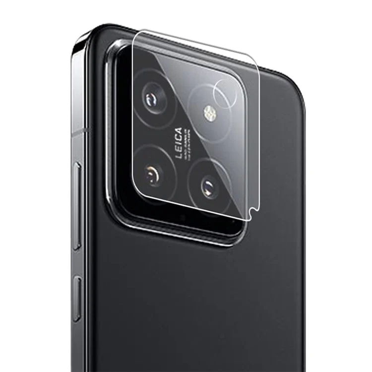AMORUS For Xiaomi 14 Pro Tempered Glass Camera Lens Protector Rear Lens Film - Transparent