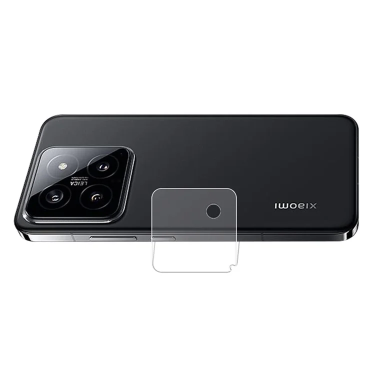 AMORUS For Xiaomi 14 Pro Tempered Glass Camera Lens Protector Rear Lens Film - Transparent
