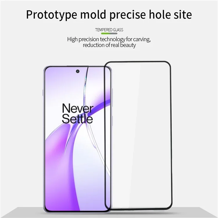 MOFI JK Series-1 für OnePlus Ace 3V 5G Bildschirmschutz Vollklebung Hochaluminiumsiliziumglas-Film