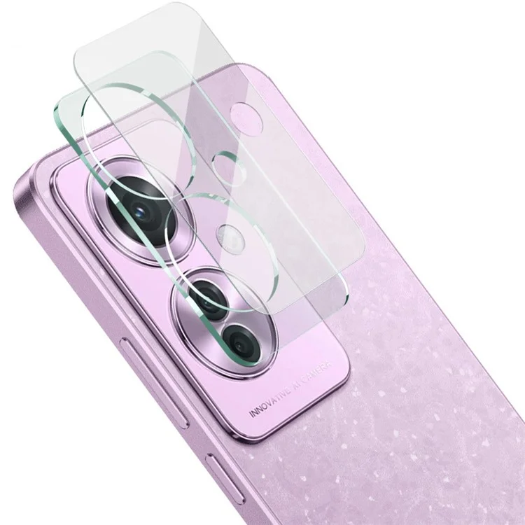 IMAK Pour Oppo Reno11 F 5G / F25 Pro 5G Protecteur d'objectif de caméra Verre trempé Film d'objectif + Capuchon d'objectif
