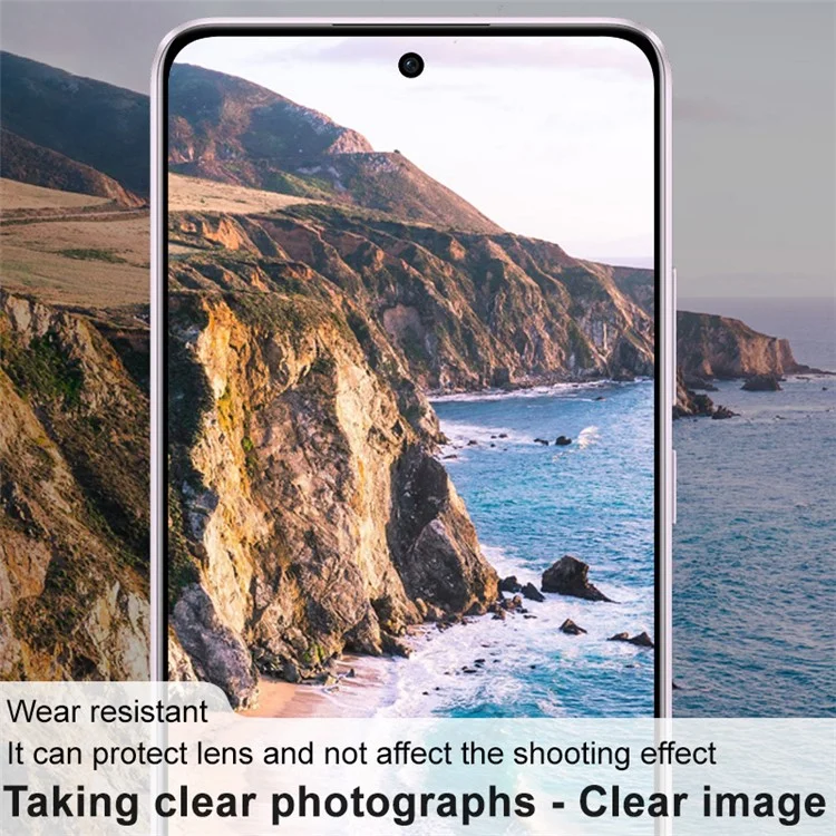 IMAK Pour Oppo Reno11 F 5G / F25 Pro 5G Protecteur d'objectif de caméra Verre trempé Film d'objectif + Capuchon d'objectif