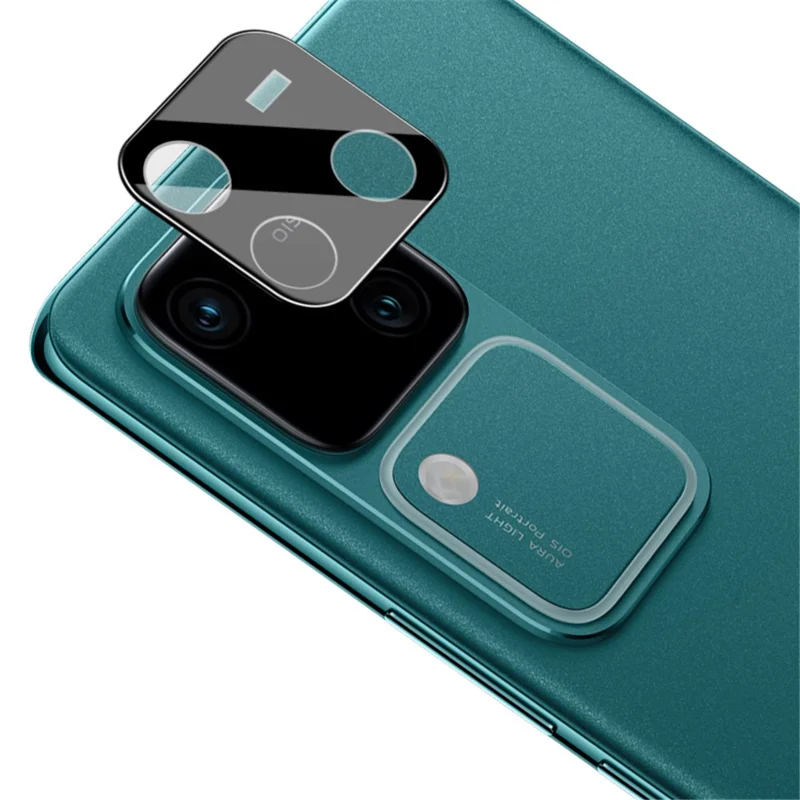 IMAK For vivo V30 5G / V30 Pro 5G Camera Lens Protector HD Clear Tempered Glass Lens Film (Black Version)