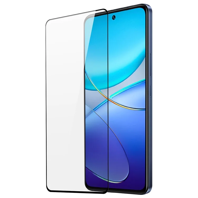 DUX DUCIS Para o vivo T3 5G Protetor de Tela Adesivo Completo HD Clear Vidro Médio Alumina Screen Film (9D)