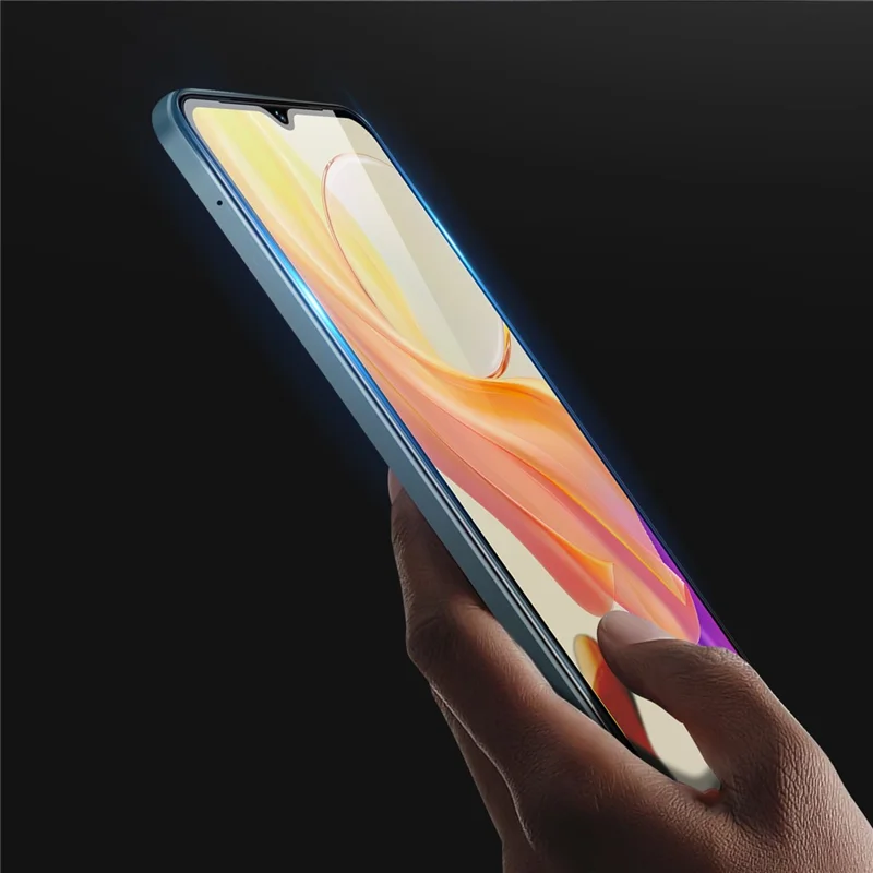 DUX DUCIS For vivo Y03 Full Screen Protector 2.5D Flat Screen Medium Alumina Glass HD Clear Film