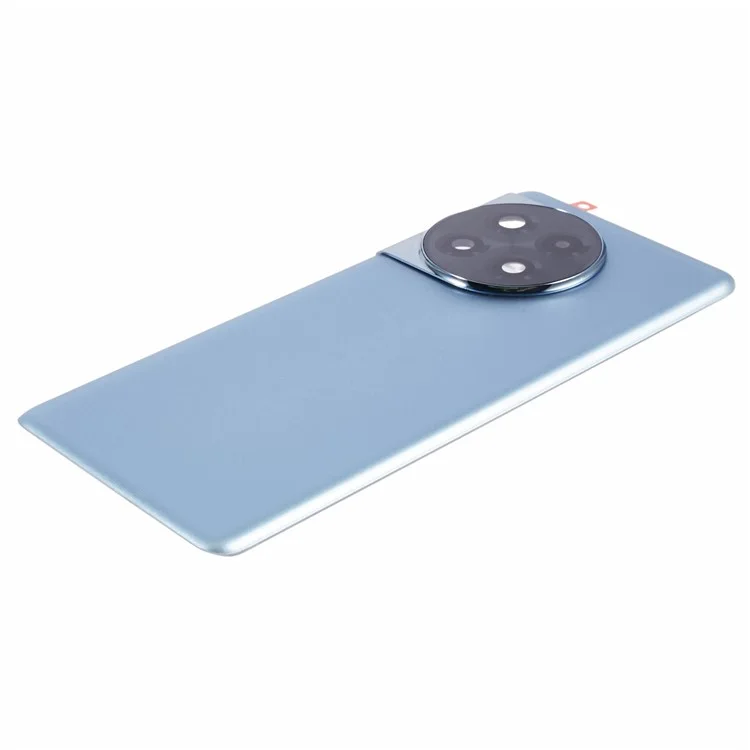 For OnePlus Ace 2 5G OEM Battery Housing with Adhesive Sticker + Camera Lens Cover - Blue
