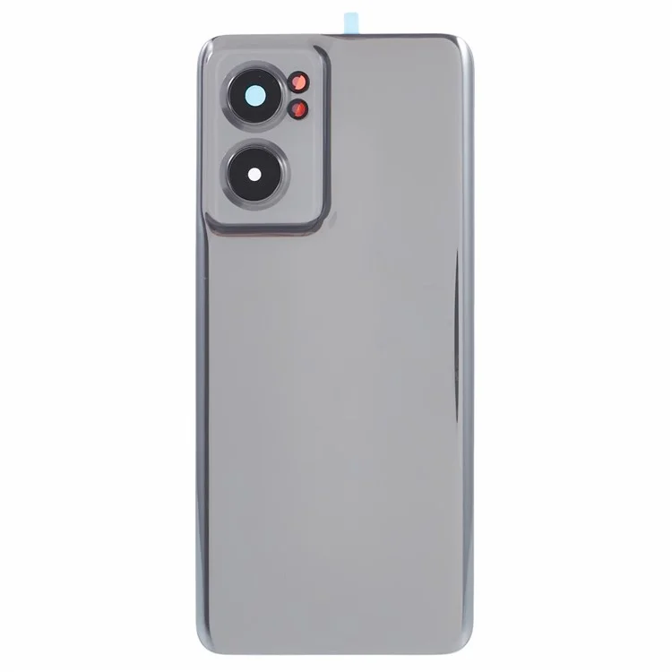 For OnePlus Nord CE 2 5G OEM Battery Housing with Adhesive Sticker + Camera Lens Cover - Grey