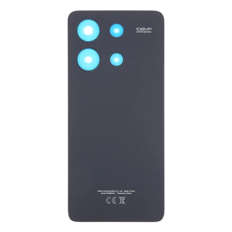 For Xiaomi Redmi Note 13 4G OEM Battery Door Cover Replacement Part - Black