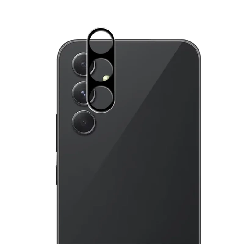 MOCOLO Für Samsung Galaxy A55 5G Kameraobjektivschutz HD Clear Tempered Glass Linsenfilm - Schwarz