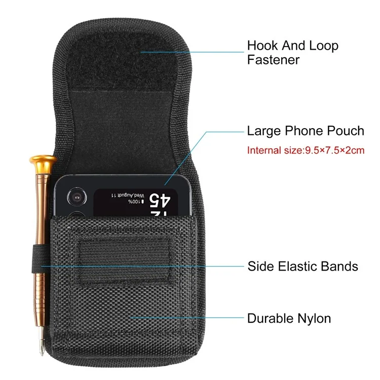 HAWEEL HWL2142B Waist Bag for Phone Belt Pouch Holster Outdoor Tool Bag