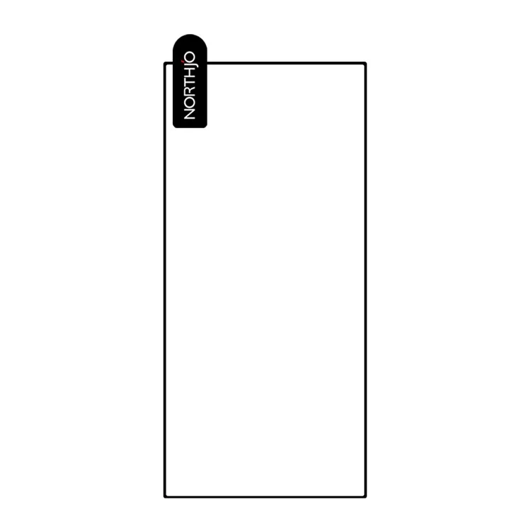 NORTHJO A++ для Samsung Galaxy S24 Ultra 0.15 мм 2.5D Защитное стекло на весь экран (поддержка разблокировки по отпечатку пальца) - черный