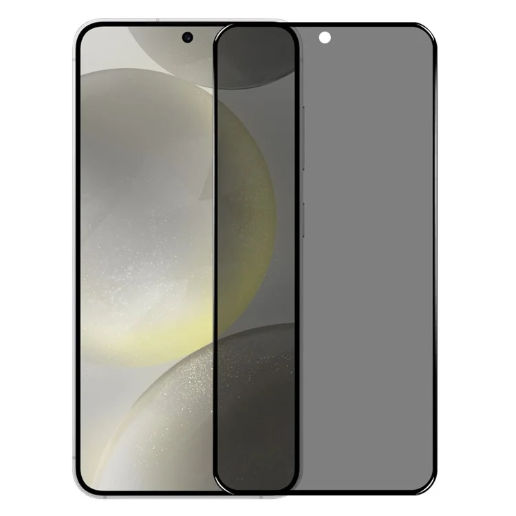 NORTHJO A++ Para Samsung Galaxy S24 Protector de pantalla 0.15mm Película antiespia y antihuellas - Negro