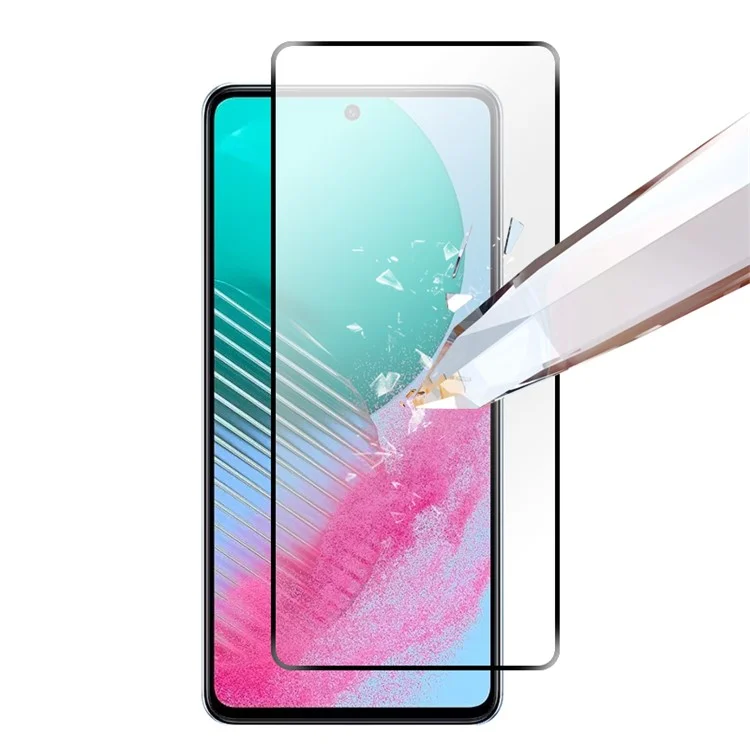RURIHAI для Samsung Galaxy M55 5G / C55 5G / F55 5G Защитная пленка для экрана Высокопрозрачная пленка из алюминий-кремниевого стекла