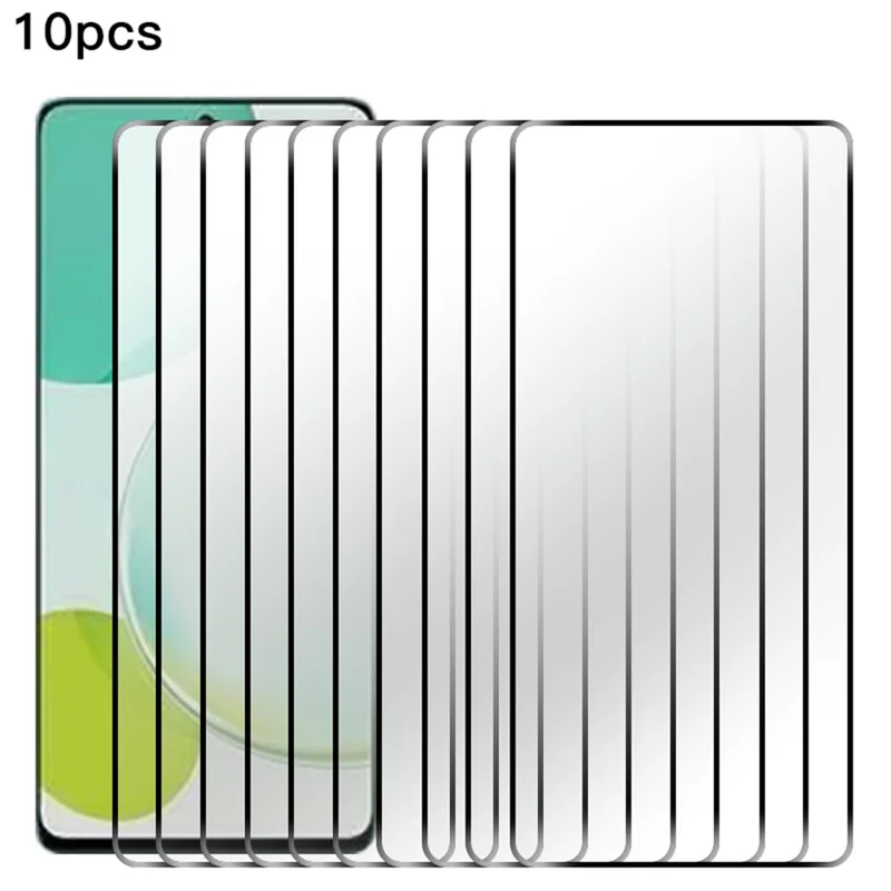 RURIHAI 10 Stück für Huawei nova 12i 4G Hochaluminium-Silizium-Glasfilm 0,26 mm Sekundärerhärtung Bildschirmschutz