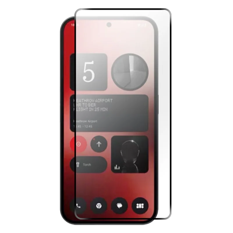 RURIHAI 10Pcs For Nothing Phone (2a) Plus / Phone (2a) Screen Protector Ultra Resistant High Aluminum-Silicon Glass Film