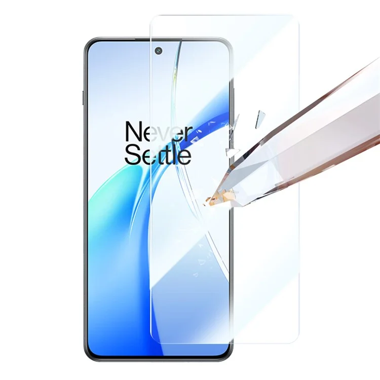 RURIHAI 10Stück für OnePlus Ace 3V 5G Film Ultra Dünn 2.5D Hohe Aluminium-Silizium-Glasschutzfolie