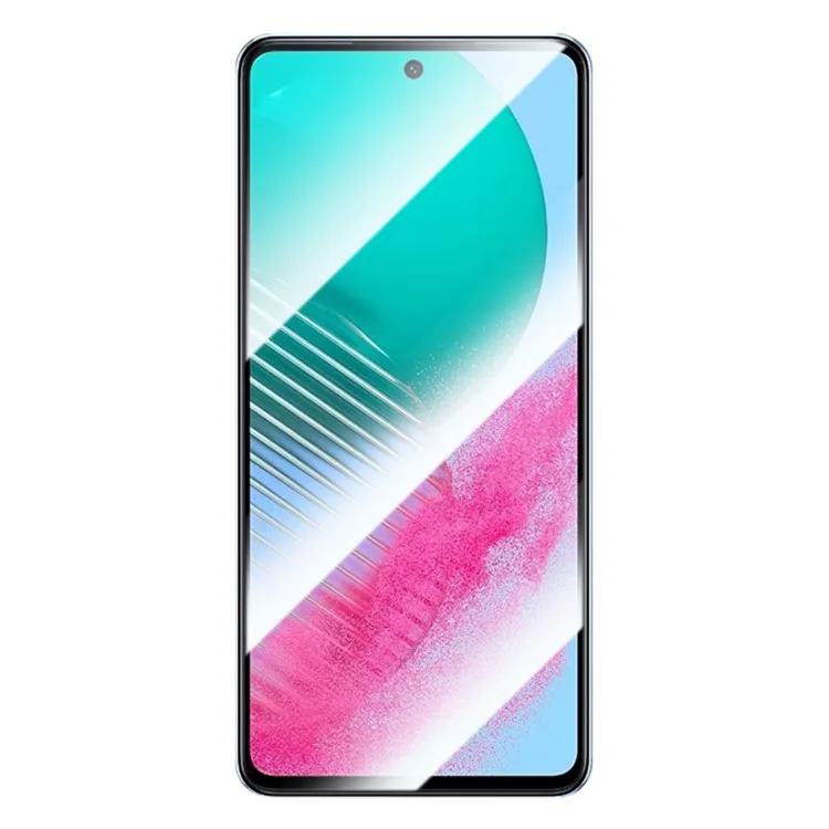 RURIHAI 10Pcs For Samsung Galaxy M55 5G / C55 5G / F55 5G Protector de Pantalla 0,26 mm Transparente de Alta Aluminio-Silicio Película de Vidrio