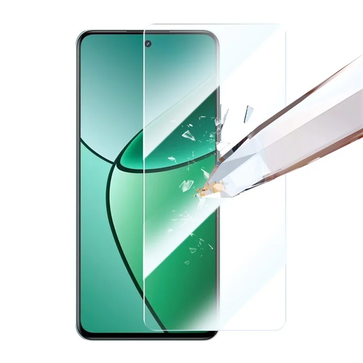 RURIHAI 10Pcs Pour Realme 12 4G / 12+ 5G Film 0,26 mm Verre Haute Aluminium-Silicium Écran Protecteur Sans Bulles