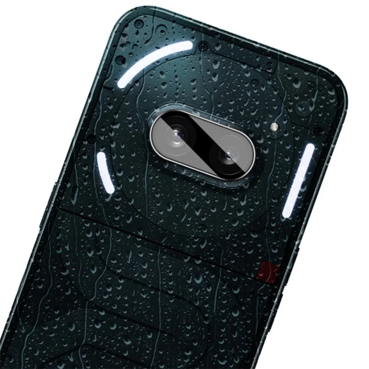 IMAK For Nothing Phone (2a) Plus / (2a) Tempered Glass Camera Lens Protector+Acrylic Lens Cap (Black Version)