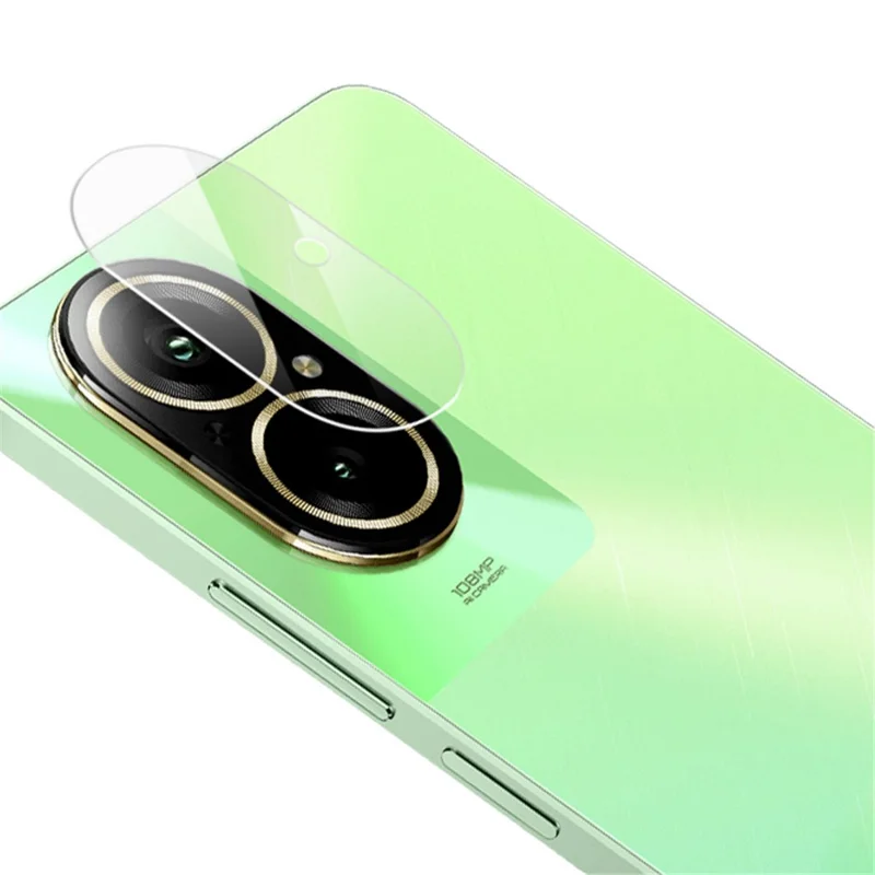 IMAK 2Pcs  /  Set for Realme C67 4G Lens Cover Film Tempered Glass HD Clear Camera Lens Protector