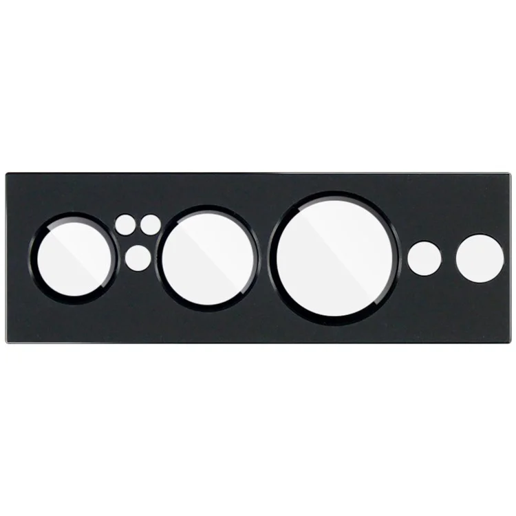 IMAK For Google Pixel 7 Pro 5G  Lens Film Metal+Tempered Glass Back Camera Lens Protector - Black