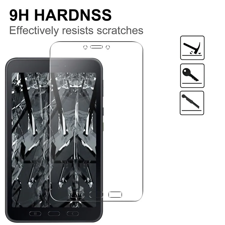 For Samsung Galaxy Tab Active5 Screen Protector Full Coverage 2.5D Straight Edge Film