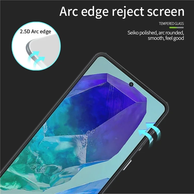 MOFI JK Series-1 for Samsung Galaxy M55 5G / C55 5G / F55 5G Full Screen Protector High Aluminum-Silicon Glass 2.5D Film