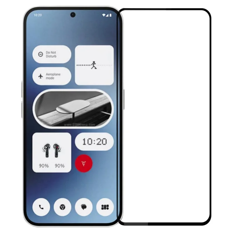 MOFI JK Series-1 for Nothing Phone (2a) Plus / Phone (2a) Screen Protector Full Glue High Aluminum-Silicon Glass Anti-Scratch Film