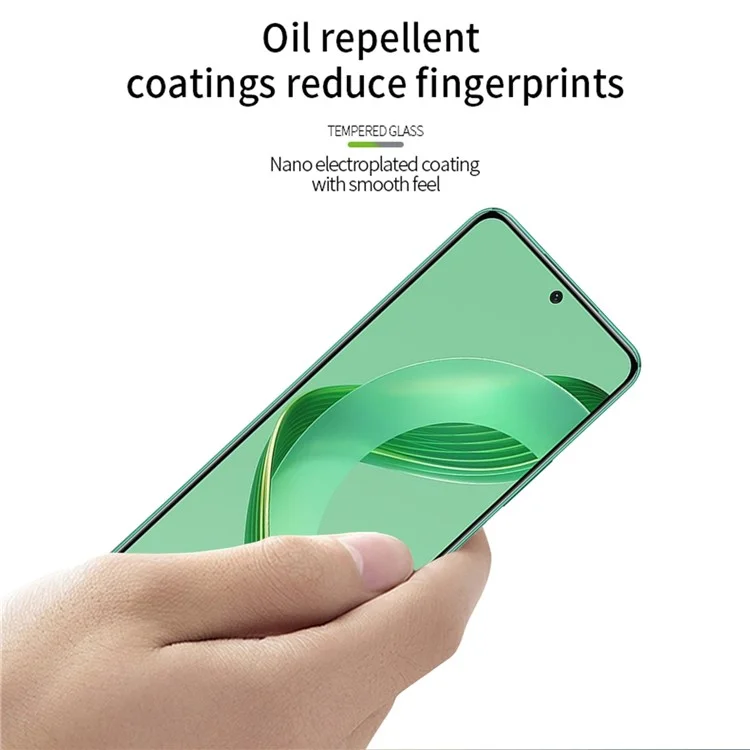 PINWUYO JK Series-2 para Huawei nova 12 SE 4G Protector de pantalla Vidrio de alto aluminio-silicio Película clara HD
