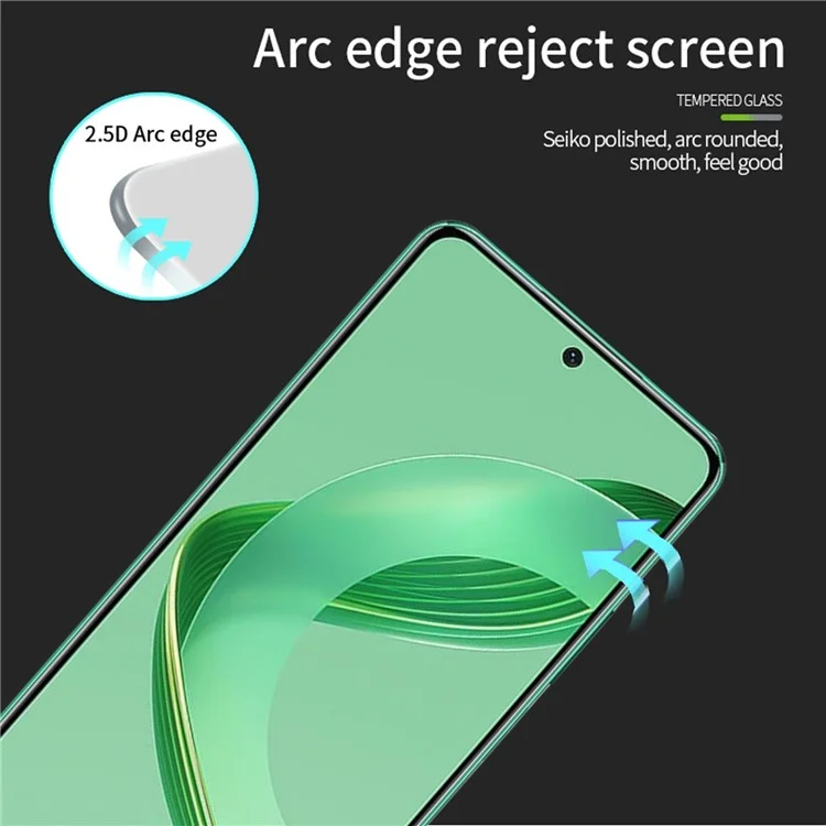 PINWUYO JK Series-2 para Huawei nova 12 SE 4G Protector de pantalla Vidrio de alto aluminio-silicio Película clara HD