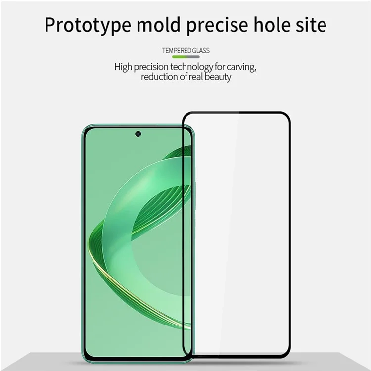 PINWUYO JK Series-2 para Huawei nova 12 SE 4G Protector de pantalla Vidrio de alto aluminio-silicio Película clara HD