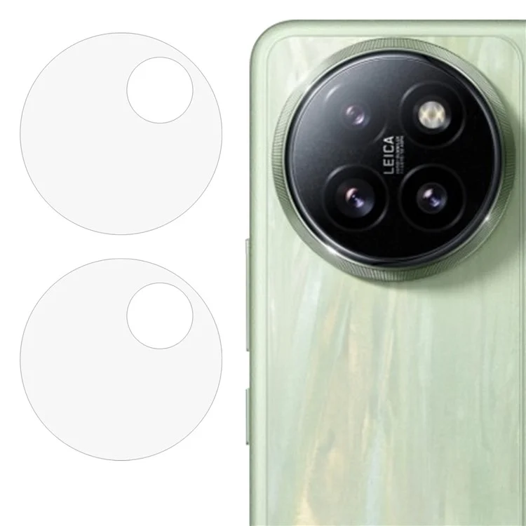 2PCS para Xiaomi Civi 4 Pro 5G / 14 Civi 5G Protector de Lente de Cámara Vidrio Templado Película de Lente Trasera para Teléfono