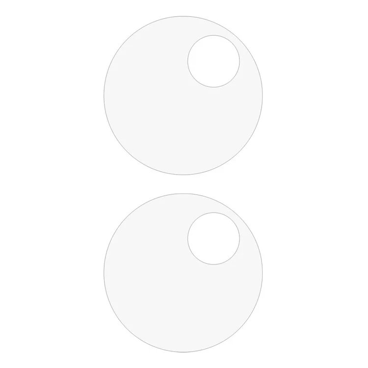 2PCS para Xiaomi Civi 4 Pro 5G / 14 Civi 5G Protector de Lente de Cámara Vidrio Templado Película de Lente Trasera para Teléfono