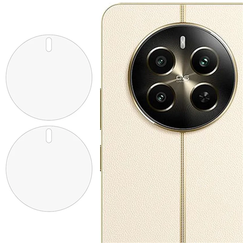 2PCS For Realme 12 4G / 12+ 5G Tempered Glass Rear Lens Protector Super Clear Camera Lens Film