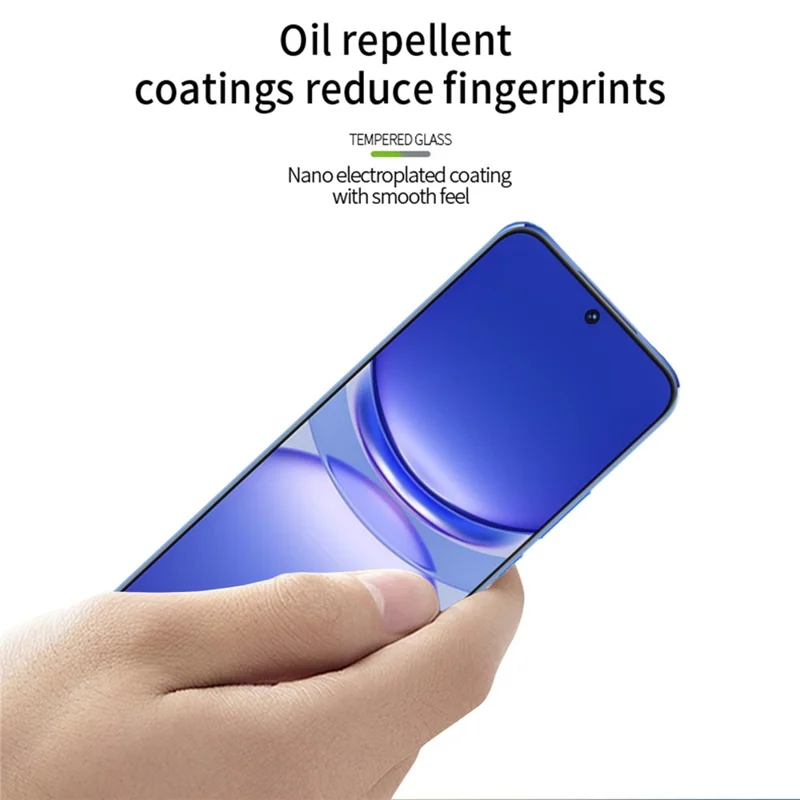MOFI JK Series-1 for Huawei nova 12s 4G / nova 11 / nova 12 Lite 4G Screen Protector High Aluminum-silicon Glass Full Glue Film