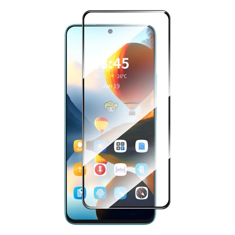 ENKAY HAT PRINCE for TECNO Camon 19 Neo 4G Screen Protector Full Glue Full Cover High Aluminium-Silicon Glass Film